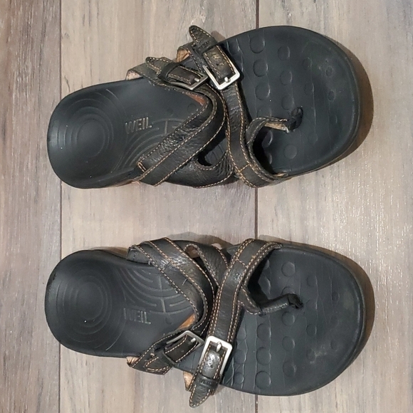 Dr.Andrew Weil Womens orthaheel Comfort sandals shoes sz 10 - Picture 3 of 12